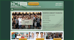 Desktop Screenshot of hendersoncf.org