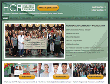 Tablet Screenshot of hendersoncf.org